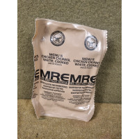 USA RAÇÃO MRE Nova Geração MENU 05 - PEDAÇOS DE FRANGO BRANCO COZIDOS NOVA GERAÇÃO